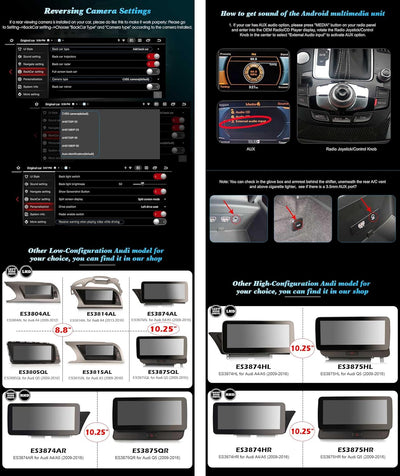 8,8 Zoll 8-Kern Android 12 Autoradio Für Audi A5 2009-2016 Unterstützt GPS Navi Kabellos Carplay IPS