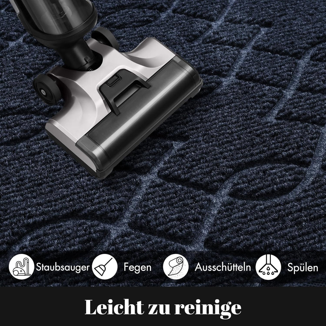 Yimobra Fussmatte Aussen, Waschbar Wetterfest, 120 x 81 cm, Robuste und Wasserabsorbierende, Schmutz