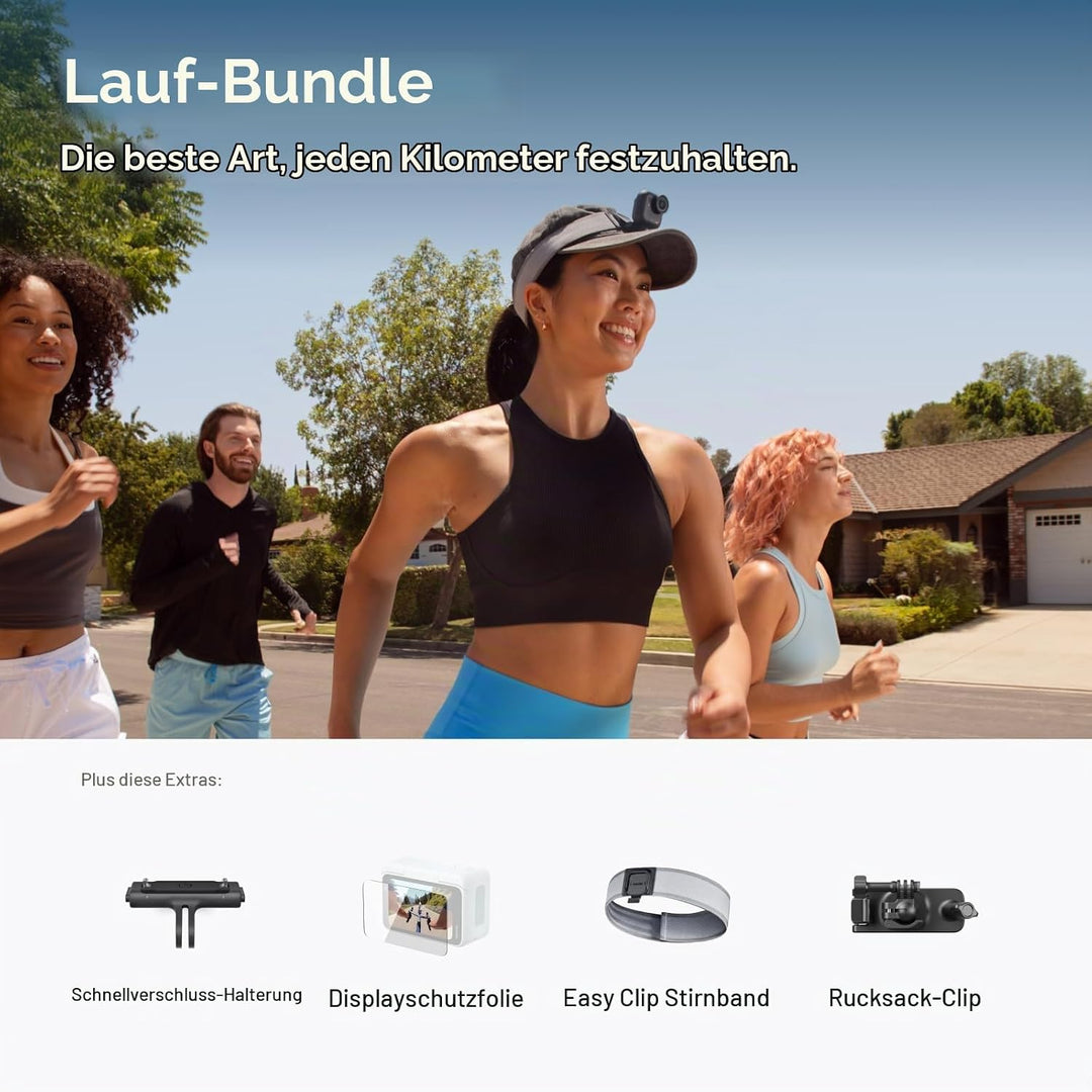 Insta360 GO Ultra Nachtschwarz Lauf-Bundle, Nachtschwarz Lauf-Bundle