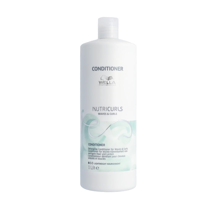 Wella Professionals Nutricurls Conditioner, 1000 ml 1 l (1er Pack), 1 l (1er Pack)