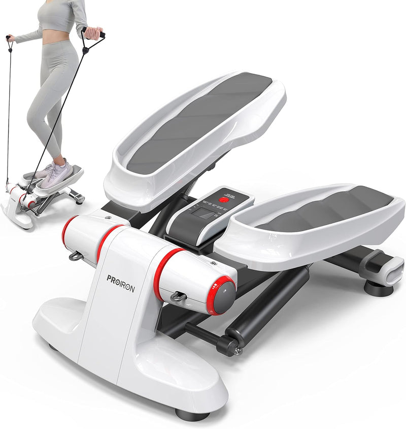 PROIRON Stepper für Zuhause, Up-Down-Stepper mit Display für Bein- und Po-Training, Grösseres Pedal