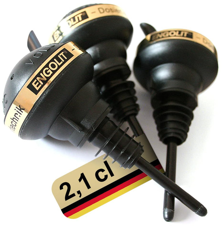 2,1cl Schnaps Portionierer »Volum-Matic« (3er Pack) Made in Germany | ohne erneutes Umschwenken der