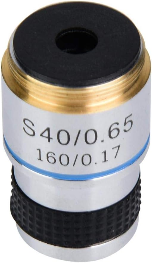 40X 185 Langlebige Achromatische Objektive 160/0.17 Biologisches Mikroskop Achromatische Objektive m