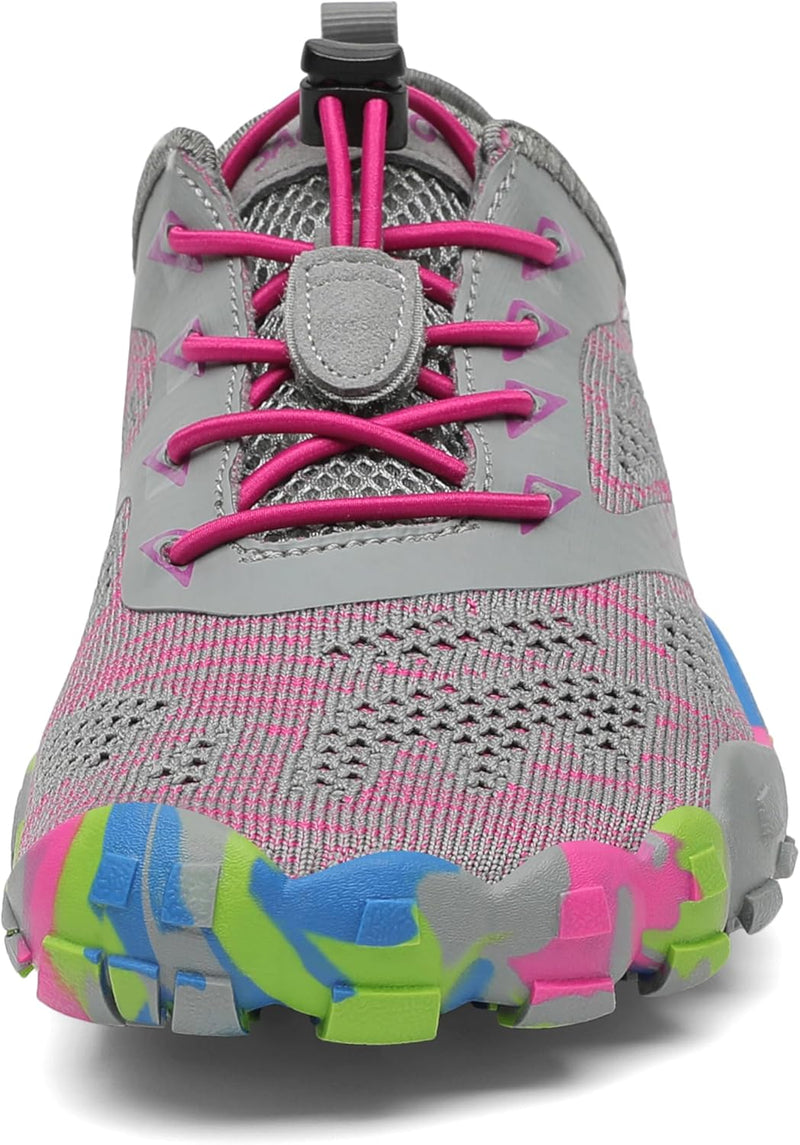 SAGUARO Herren Damen Barfussschuhe Outdoor Fitnessschuhe Sport Traillaufschuhe Gr. 36-48 36 EU Brill