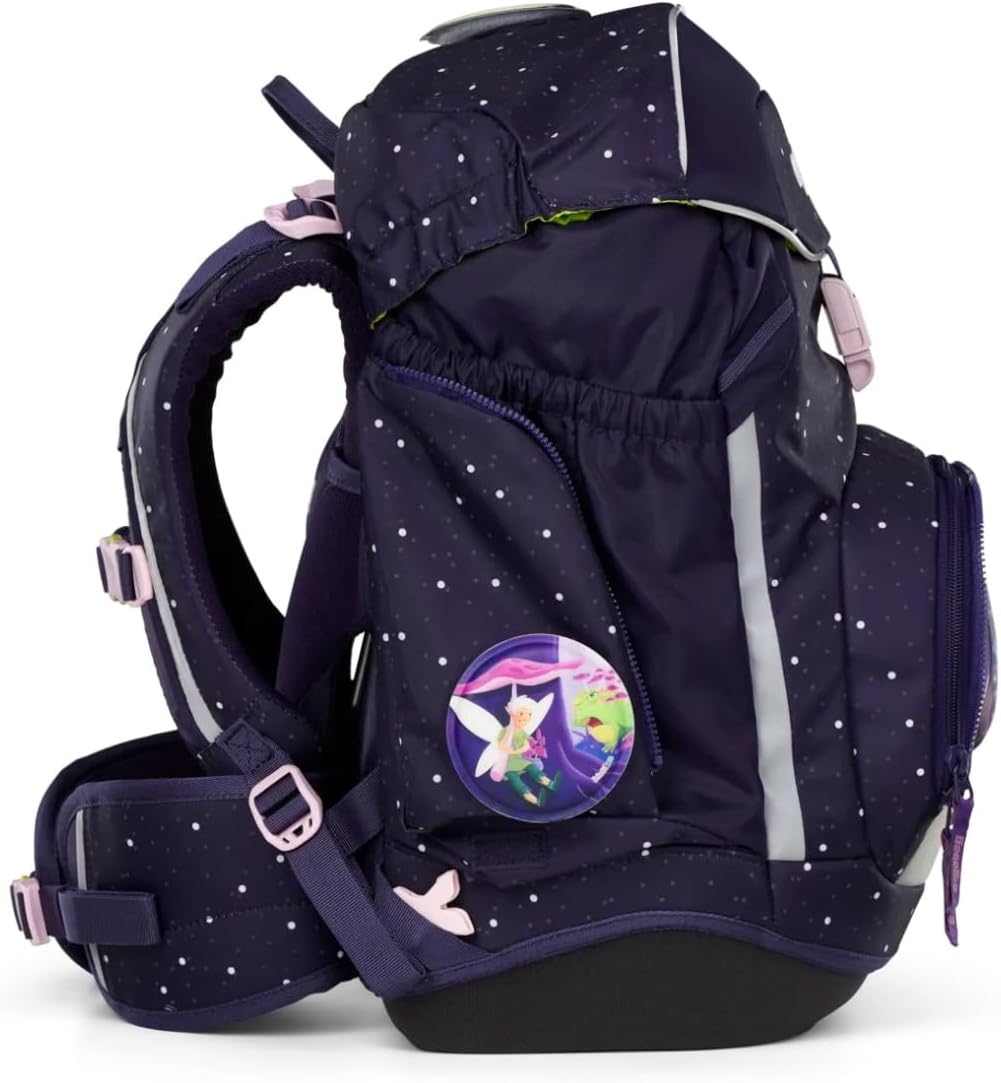ergobag Schulranzen-Set Pack Set Bundle SternguckBär - Lila Sternguckbär - Lila Einheitsgrösse, Ster