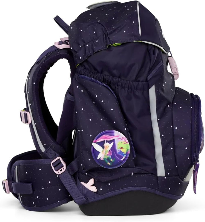 ergobag Schulranzen-Set Pack Set Bundle SternguckBär - Lila Sternguckbär - Lila Einheitsgrösse, Ster