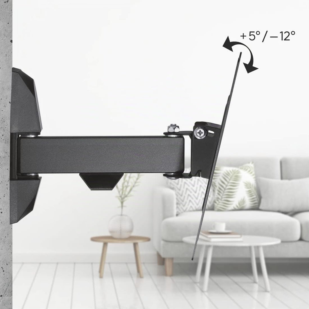 Hama TV Wandhalterung Schwenkbar, Neigbar (19-48 Zoll TV Halterung für Fernseher bis zu 20 kg, max.