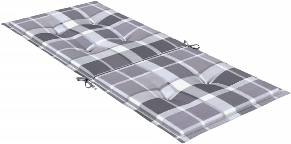 vidaXL Gartenstuhlauflagen für Hochlehner 4 STK., Gartenstühle Sitzauflagen, Sitzkissen Polsteraufla