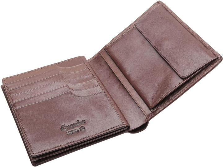 Esquire Toscana Geldbörse RFID Leder 11 cm