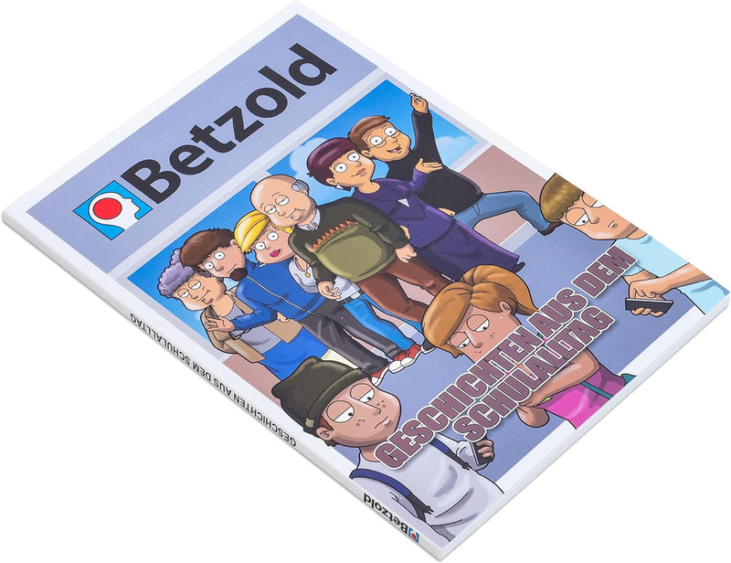 Betzold 758604 - Cartoon-Buch Schule - Geschenke für Lehrerinnen und Lehrer