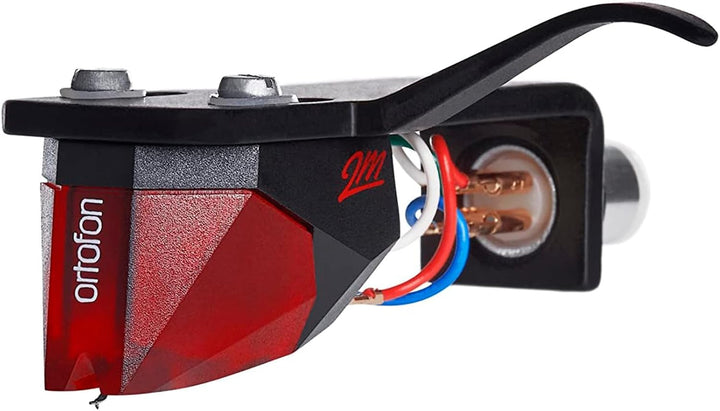 Ortofon 2M Red Premounted - 2M Red Tonabnehmer montiert am SH-4 Black Headshell | einfache Montage a