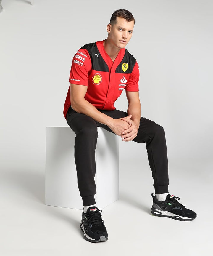 Scuderia Ferrari - 2023 Baseball-Shirt M Rot, M Rot