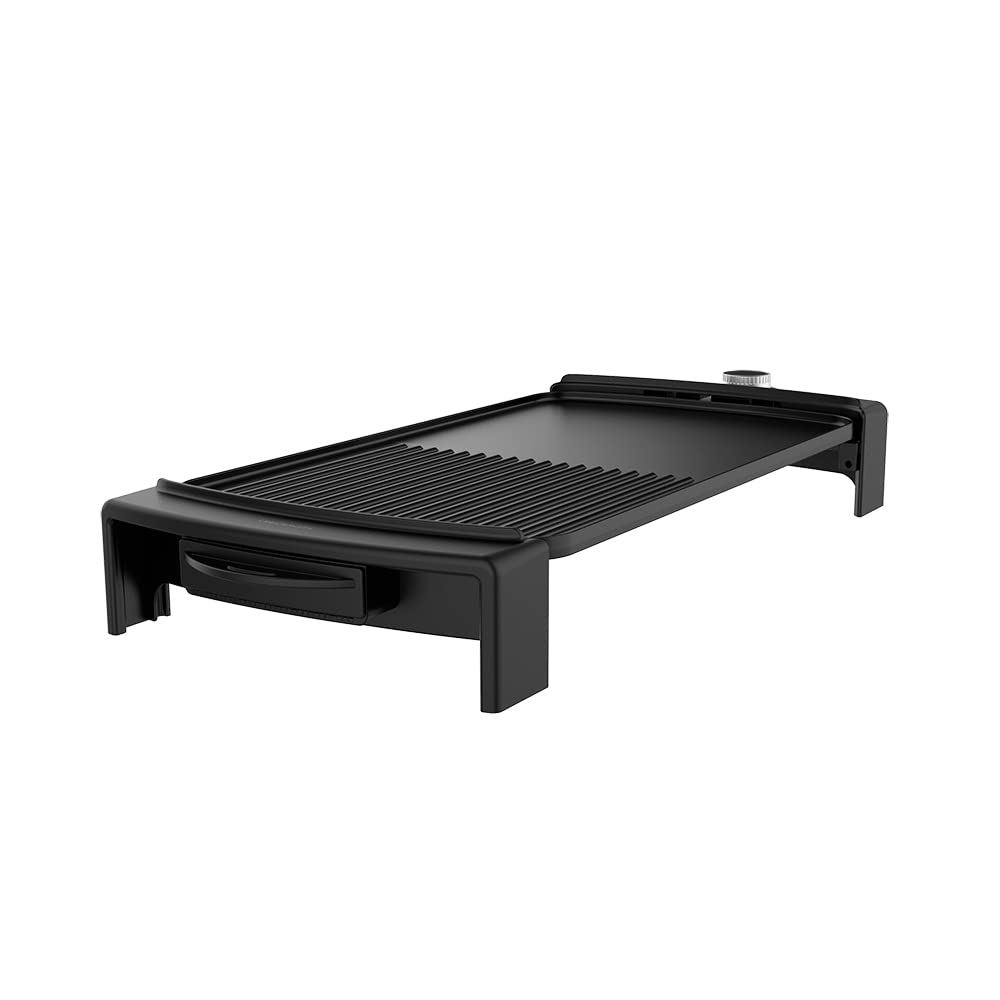 Cecotec Elektrische Grillplatte Tasty&amp;Grill 2500 BlackWater MixGrill. 2150 W, Antihaftbeschichtung,