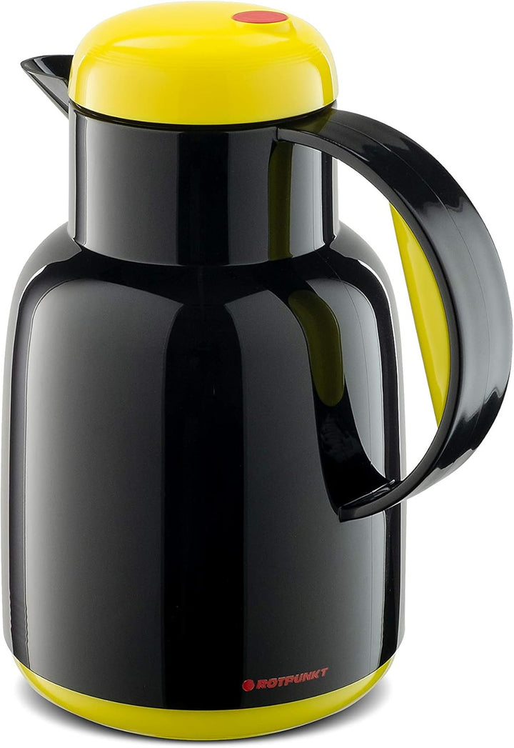 ROTPUNKT Isolierkanne 970 JENNE 1,0 l I Premium Thermokanne I Thermoflasche I hochwertig I Glaseinsa