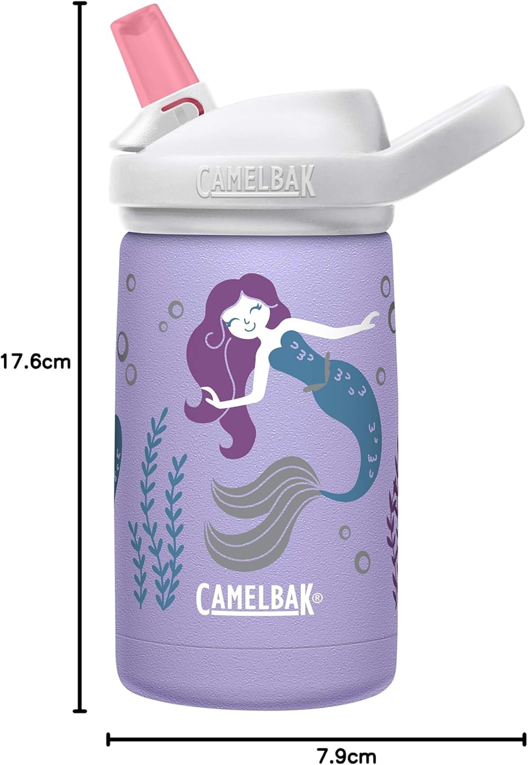 CAMELBAK Eddy+ Kids Sst vakuumisoliert, 350 ml, Moonlight Mermaids, Fw Le, Moonlight Mermaids