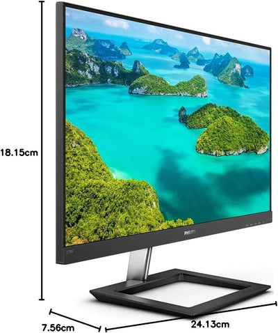 Philips 278E1A - 27 Zoll UHD Monitor (3840x2160, 60 Hz, HDMI, DisplayPort) schwarz HDMI - DP 27 Zoll