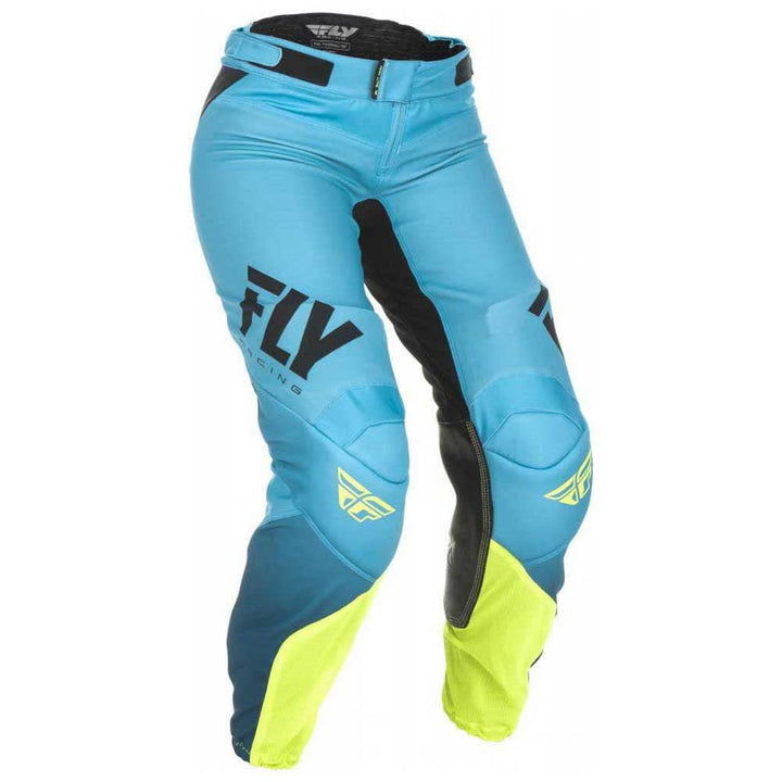 Fly Racing Girls Cross Hose Lite Blau/Hi-Vis 32 Blau, 32 Blau