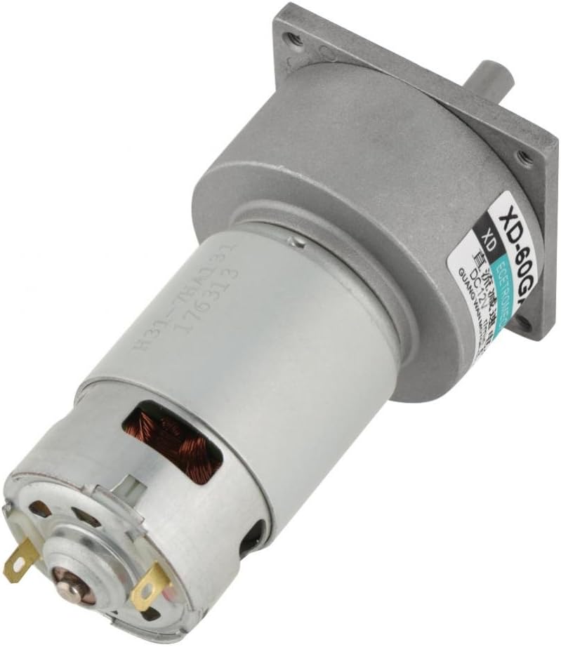 DC12V / 24V 35W Mini-DC-Getriebemotor Metall Geschwindigkeit einstellbar grossen Drehmoment Motor CW