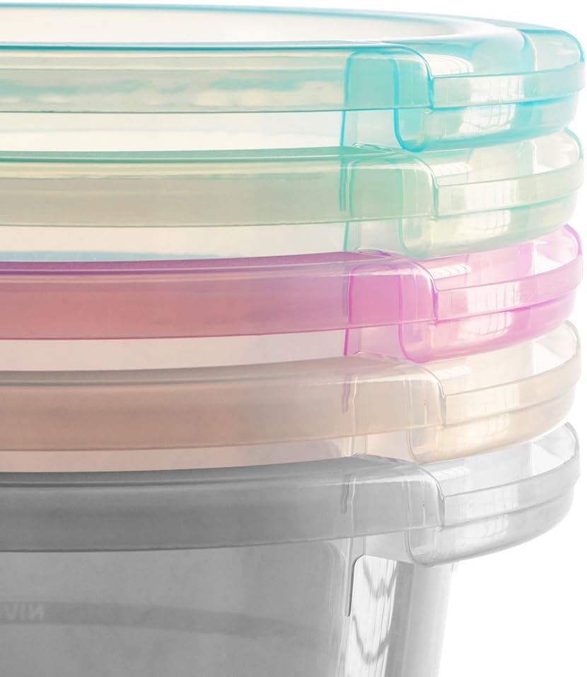 tummy tub das Original - Badeeimer kippsicher, rutschfest und schadstofffrei, transparent, für Klein