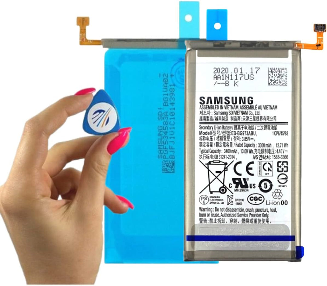 INNCOMM Original Akku für Samsung Galaxy S10 SM-G973 Original OEM - 3400 mAh Lithium-Ionen-Batterie
