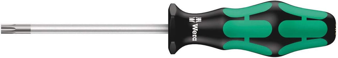 Wera TORX® HF Schraubendrehersatz Kraftform Plus 367/7 mit Haltefunktion + Rack, 7-teilig, 052231610