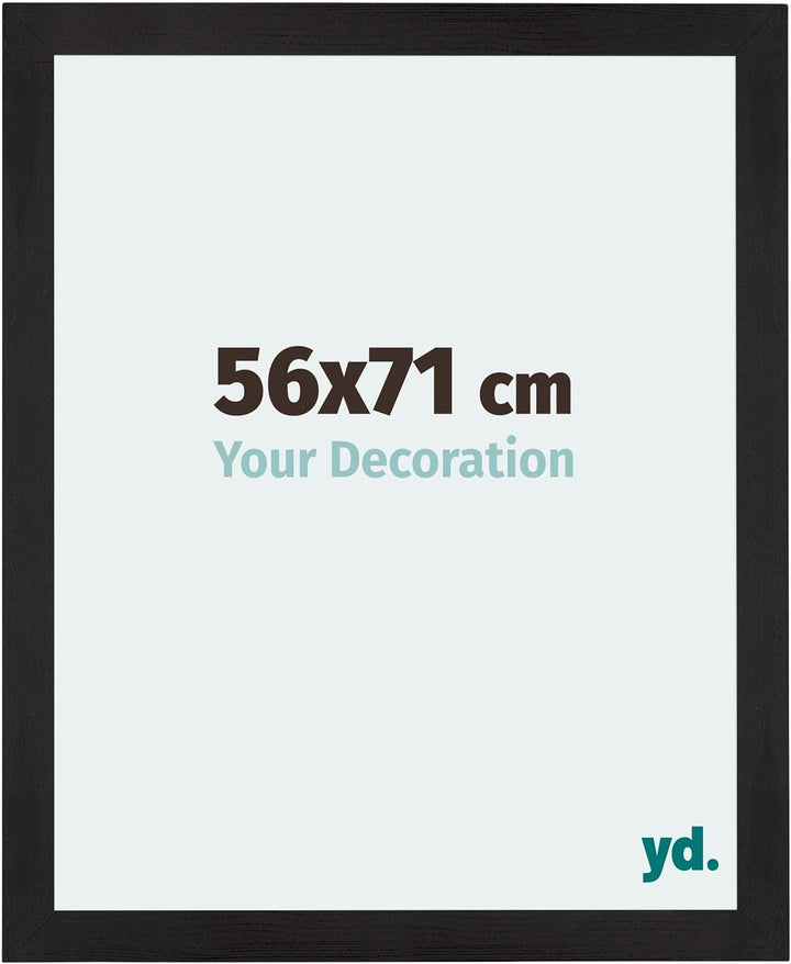 yd. Your Decoration - Bilderrahmen 56x71 cm - Bilderrahmen aus MDF mit Acrylglas - Antireflex - Ausg