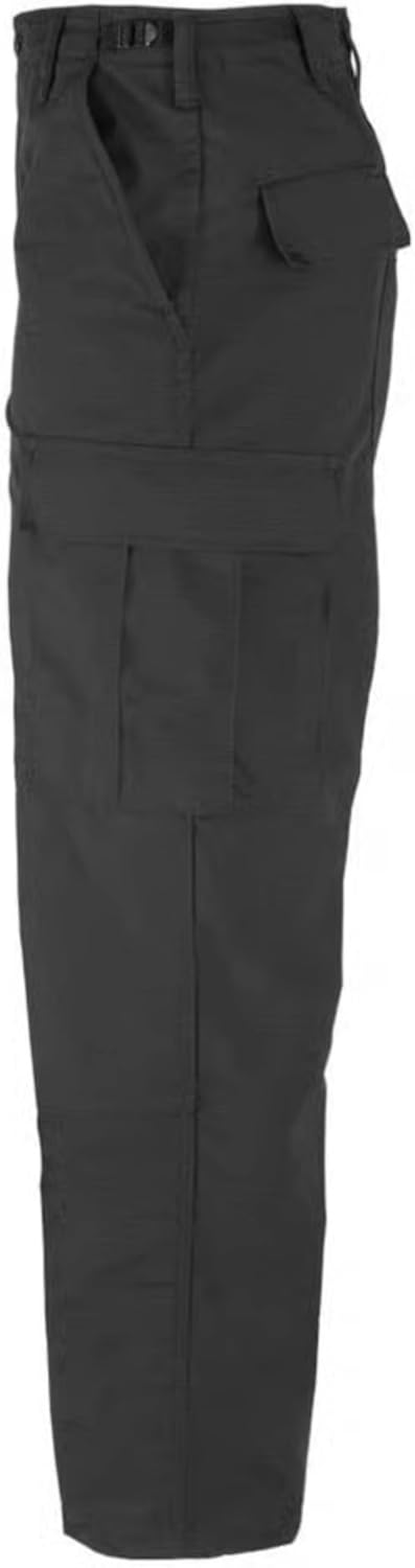 Tru-Spec Herren-Hose aus Polyester und Baumwolle, Ripstop-Hose XS Schwarz, XS Schwarz