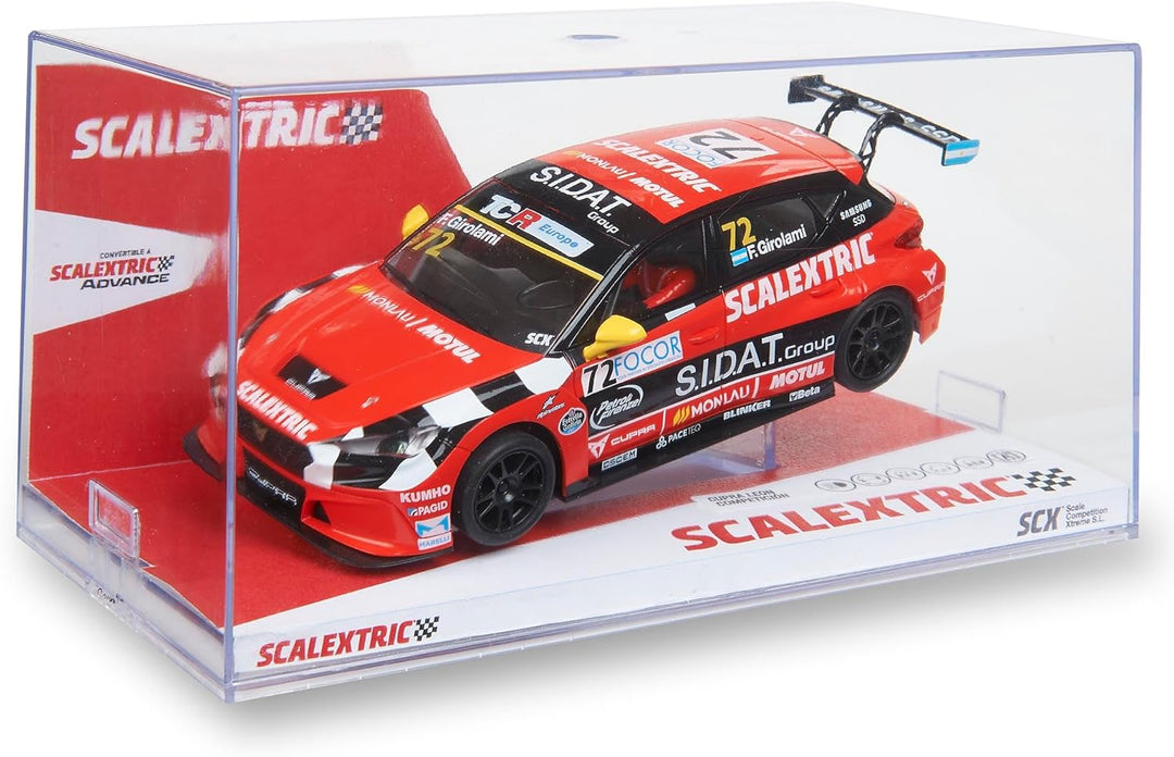 SCALEXTRIC Rennfahrzeug Advance - Slotcar, Massstab 1:32 (Cupra Leon Wettbewerb - Team Monlau) Cupra