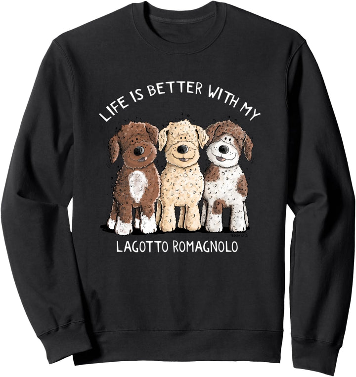 Lustige Lagotto Romagnolo I Hunde Sprüche Geschenk Sweatshirt