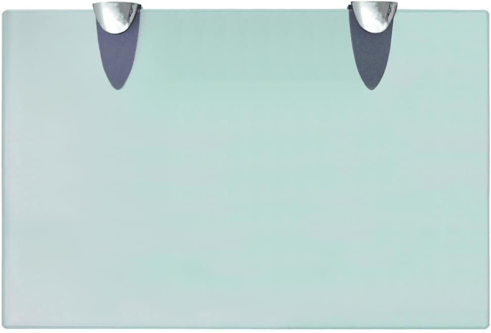 vidaXL Wand Regal Glasregal Glasboden Glasablage Badregal Glas 30x20 cm 8 mm