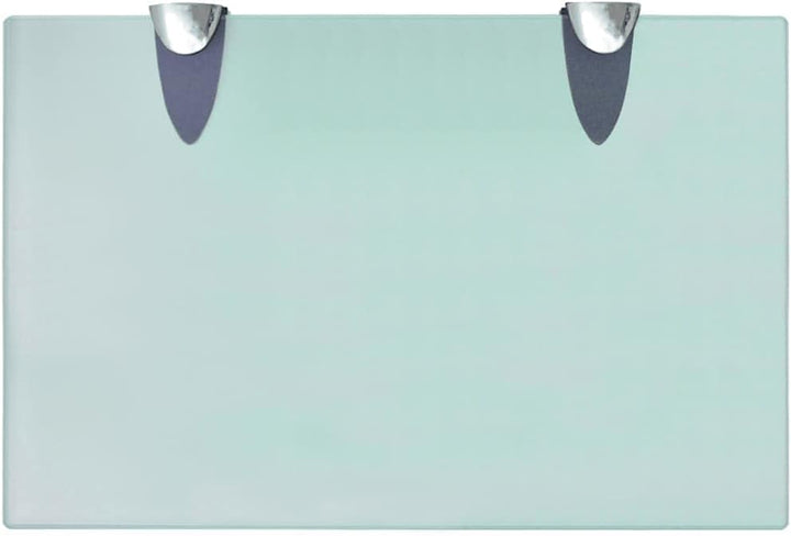 vidaXL Wand Regal Glasregal Glasboden Glasablage Badregal Glas 30x20 cm 8 mm
