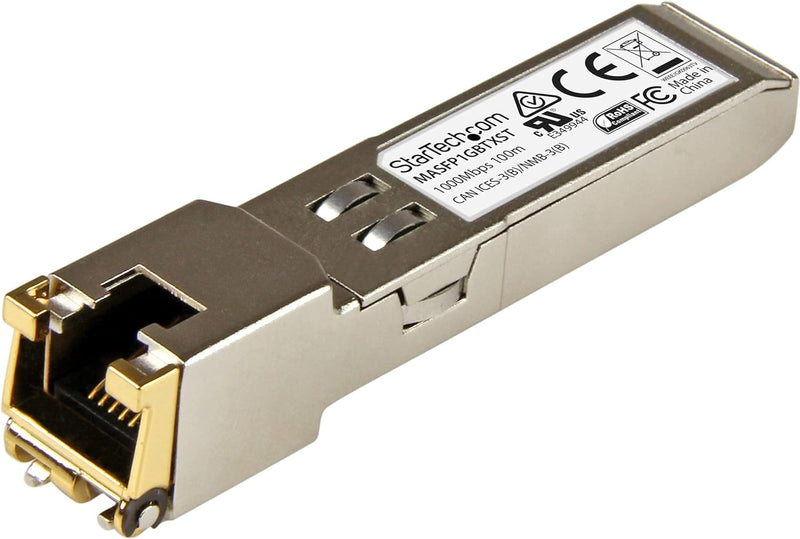 StarTech.com Cisco Meraki MA-SFP-1GB-TX kompatibel SFP - Gigabit RJ45 Kupfer 1000Base-T SFP Transcei