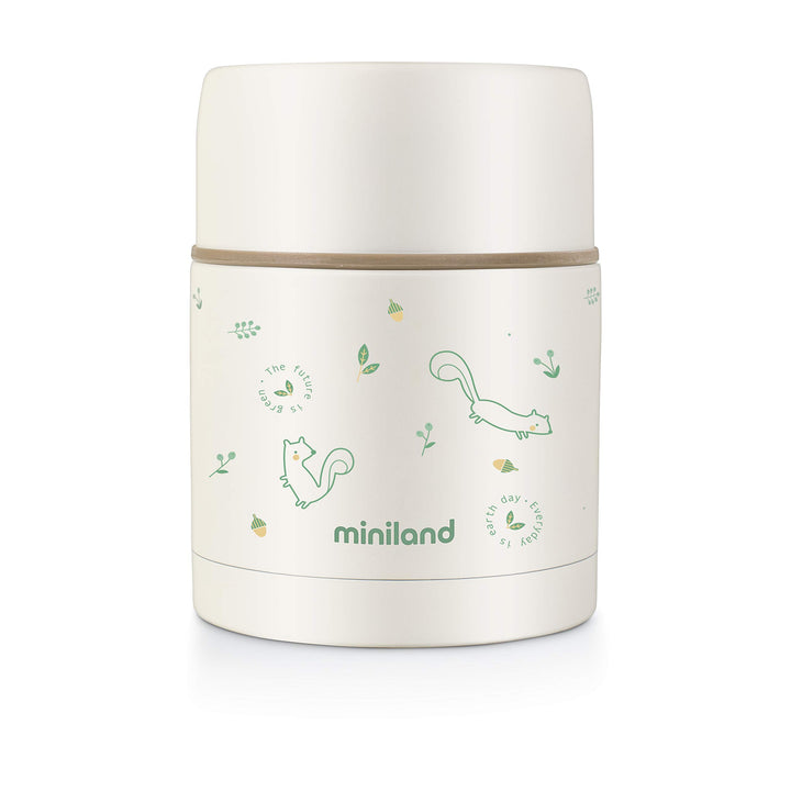Miniland 89347 Nature Food Thermos Chip, beige, Chip