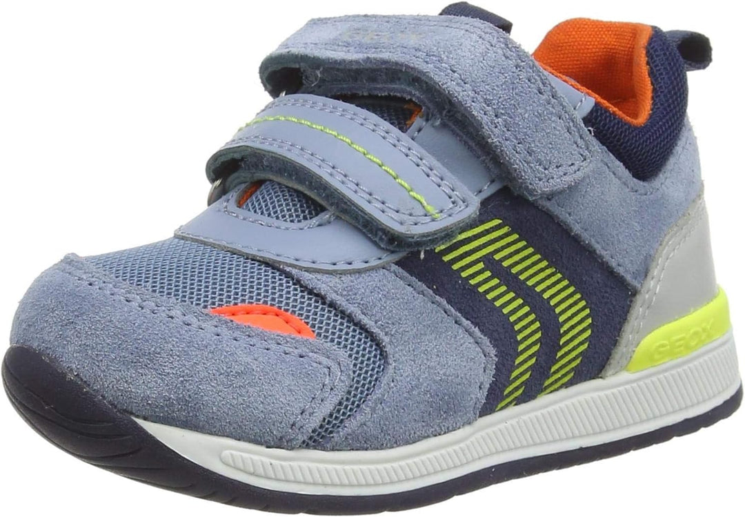 Geox Baby-Jungen B Rishon Boy B Erste Schritte 20 EU Dk Sky Navy, 20 EU Dk Sky Navy