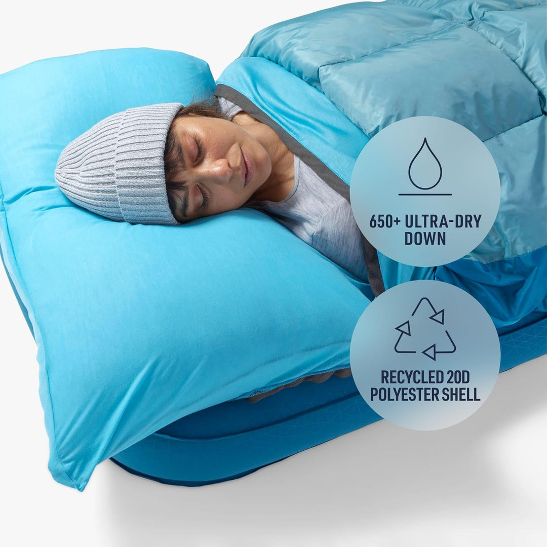 Sea to Summit Traveller Daunenschlafsack Decke Regular 45 Grad, Regular 45 Grad