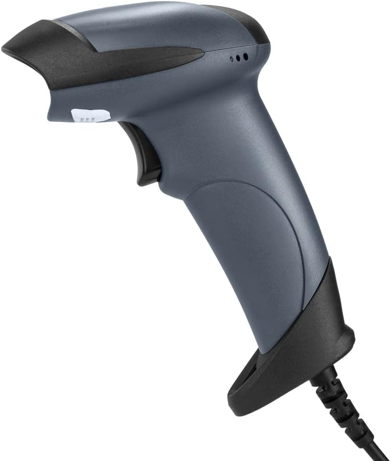 NETUM Handscanner Kabelgebunden Laser-Barcodescanner 32-bit Decoder 1D with USB Kabel NT-M1