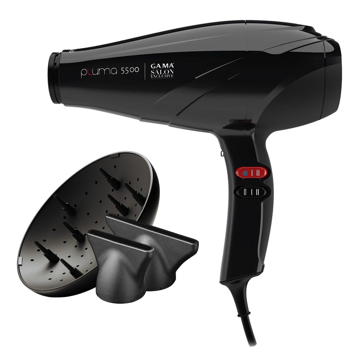 GA.MA Italy Professional, Pluma 5500 Oxy-Active, Professioneller Haartrockner mit 2400 W italienisch