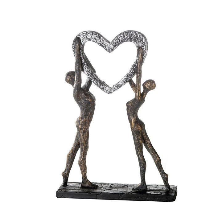 Casablanca - Skulptur, Objekt, Figur, Dekofigur - Victory Sieg der Liebe - Poly - Höhe: 37 cm