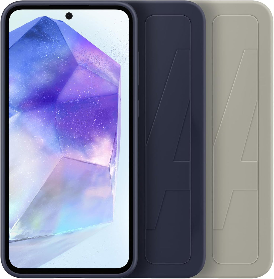 Samsung Standing Grip Smartphone Case EF-GA556 für das Galaxy A55 5G, Handyhülle, Fingerhalterung, S