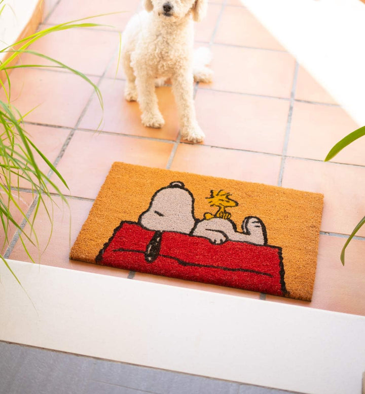 Grupo Erik Kokosmatte Fussmatte Peanuts Snoopy Schmutzfangmatte 40x60 cm - Peanuts Snoopy Geschenke