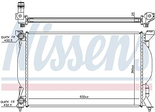 Nissens 60304A Wasserkühler