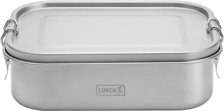 Lurch 240881 Lunchbox Snap aus Edelstahl 100% auslaufsicher 1200ml 1200 ml, 1200 ml