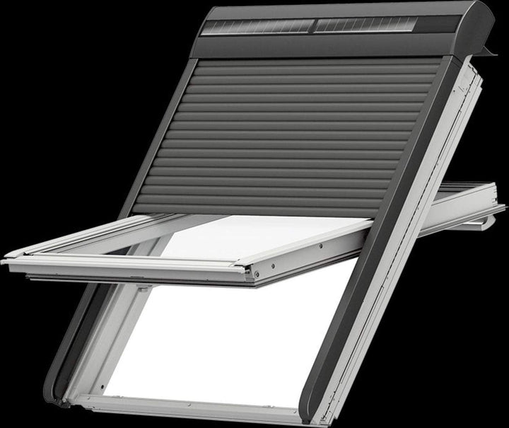 VELUX Solar-Rollladen SSL 0000S Aluminium dunkelgrau 66 x 118cm - FK06, 66 x 118cm - FK06