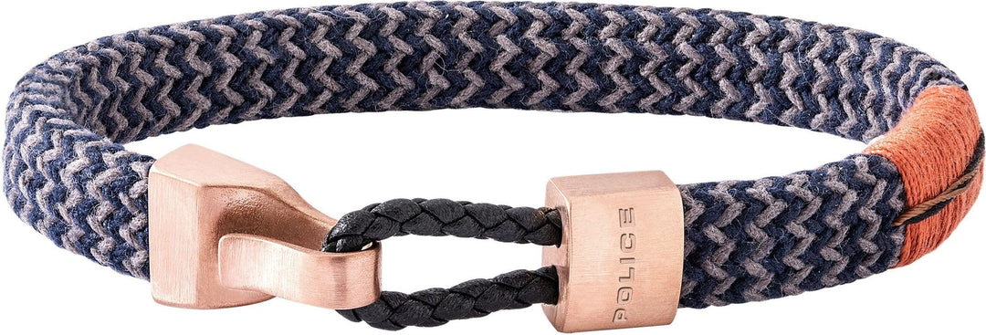 Police Herren-Handketten Edelstahl PJ26490BLN.02