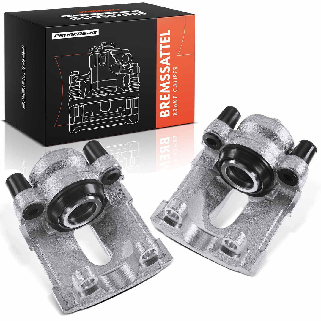 Frankberg 2x Bremssattel Bremszange Hinterachse Kompatibel mit E81 E82 E87 E88 1.6L-3.0L 2004-2013 E