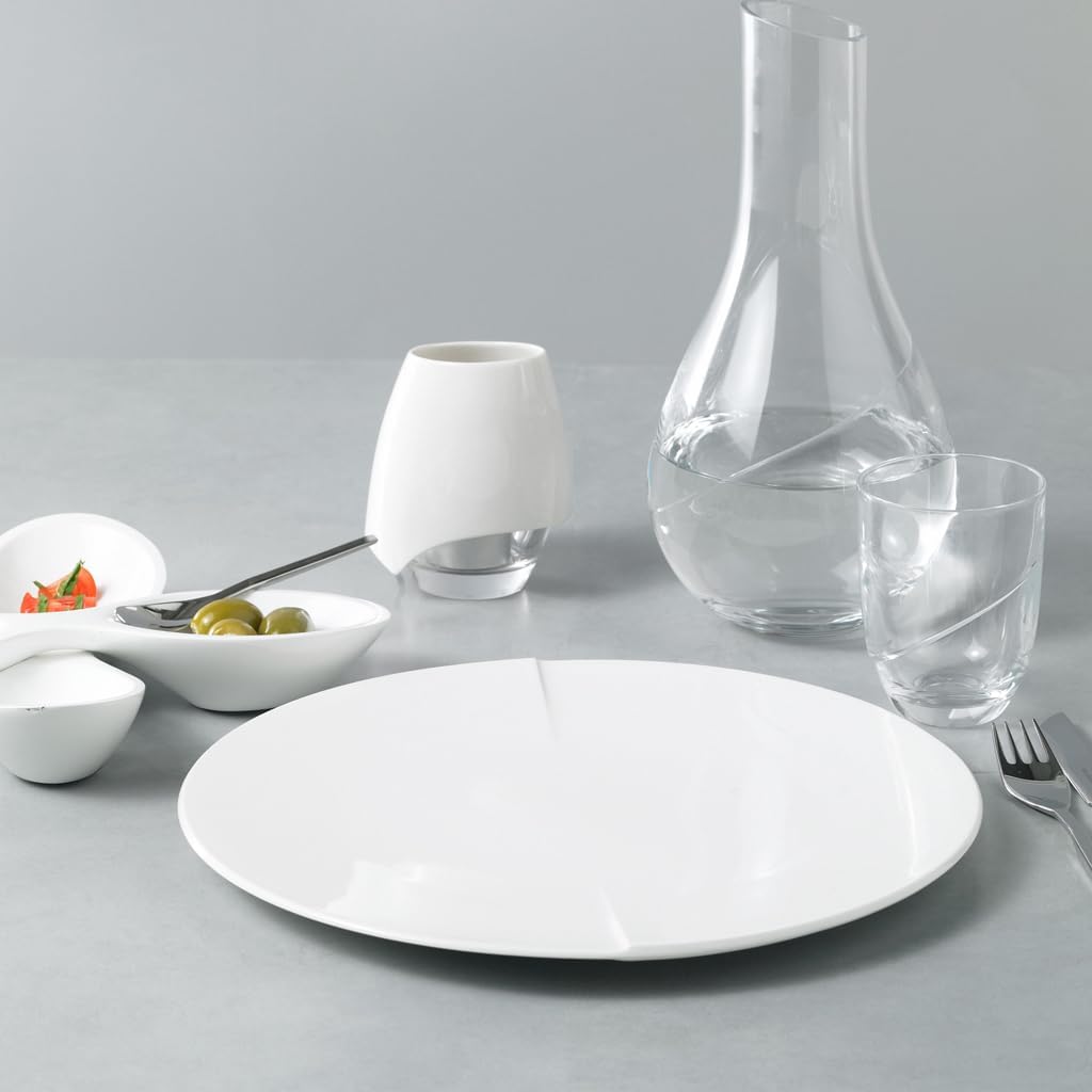 Villeroy und Boch Flow Platzteller, Premium Porzellan, 33 cm