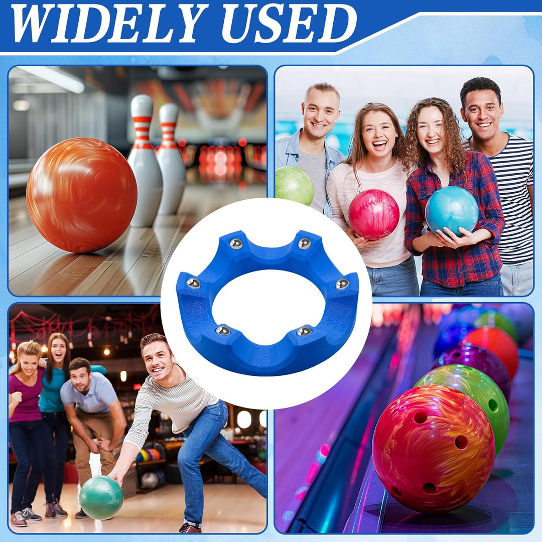Bowlingkugelhalter, Bowlingzubehör für Herren, 360° leichtgängiger, drehbarer Kugelbecherhalter mit