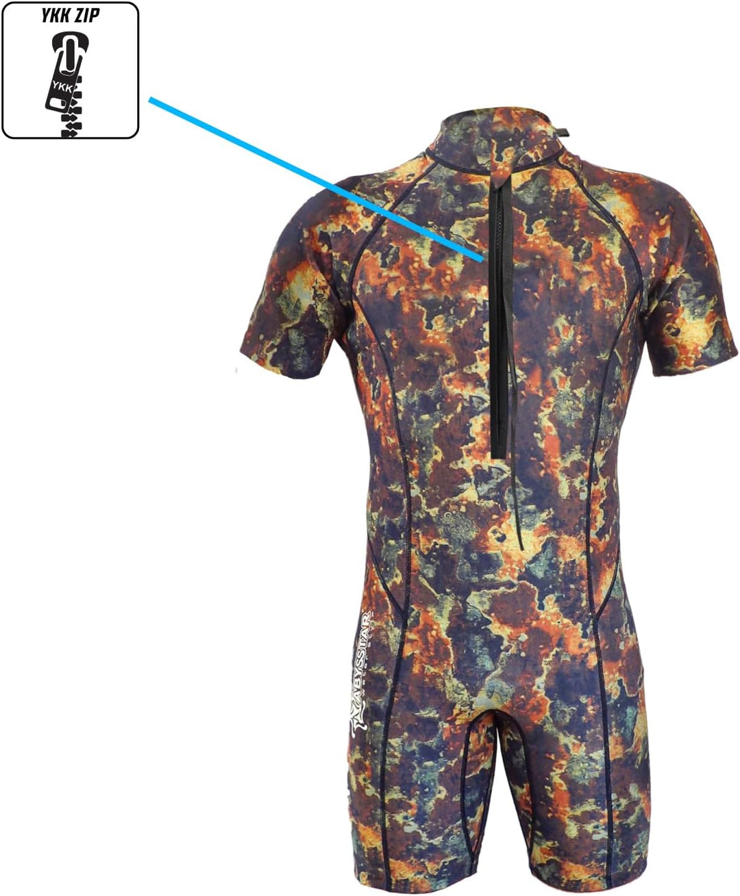 ABYSSTAR 68154 Neoprenanzug, Mehrfarbig, 3XL