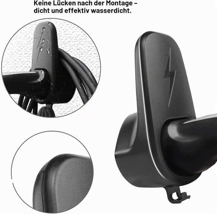 WANGCL EV Ladekabel Halter Typ 2 Ladekabel Organizer Fit für Wallbox Tesla Model 3 Modell Y X S