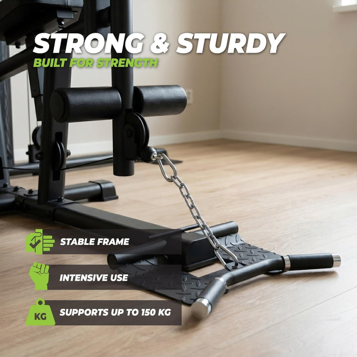 VirtuFit KH200 Homegym Kraftstation – Multifunktionales Fitness‑Kraftgerät mit 80 kg Gewichtsstapel,